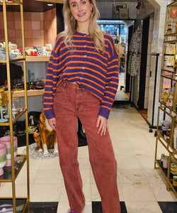 HARPER & YVE | YVE PANTS - BRICK RED