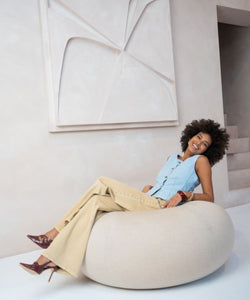 JUTTA STUD JEANS - CAMEL