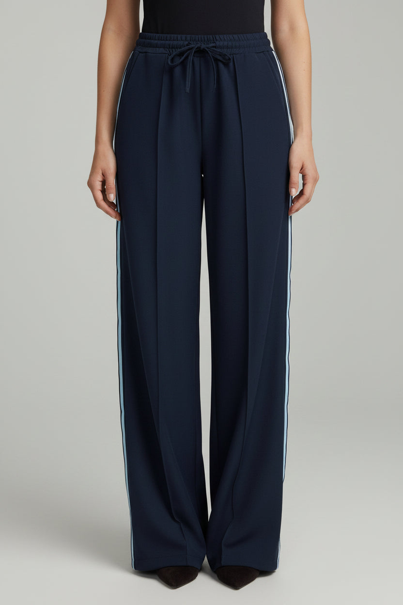 JOSJE TRACKING PANTS - NAVY/BLUE
