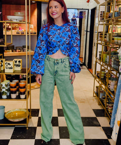HARPER & YVE | YVE JEANS - VIBRANT GREEN