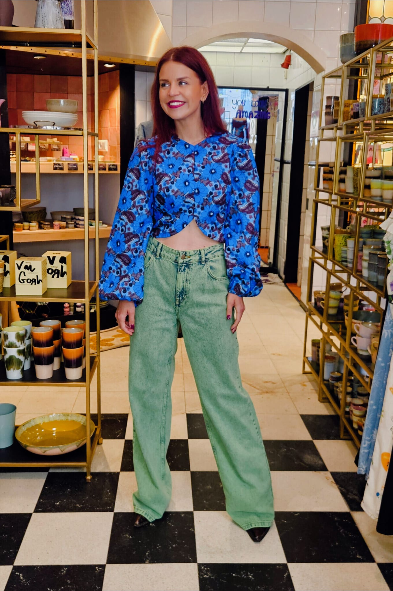 HARPER & YVE | YVE JEANS - VIBRANT GREEN