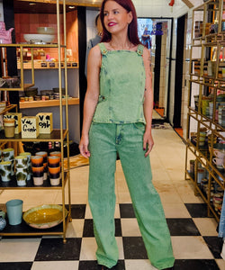 HARPER & YVE | YVE JEANS - VIBRANT GREEN