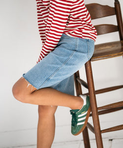JIMMY DENIM JORTS - BLUE