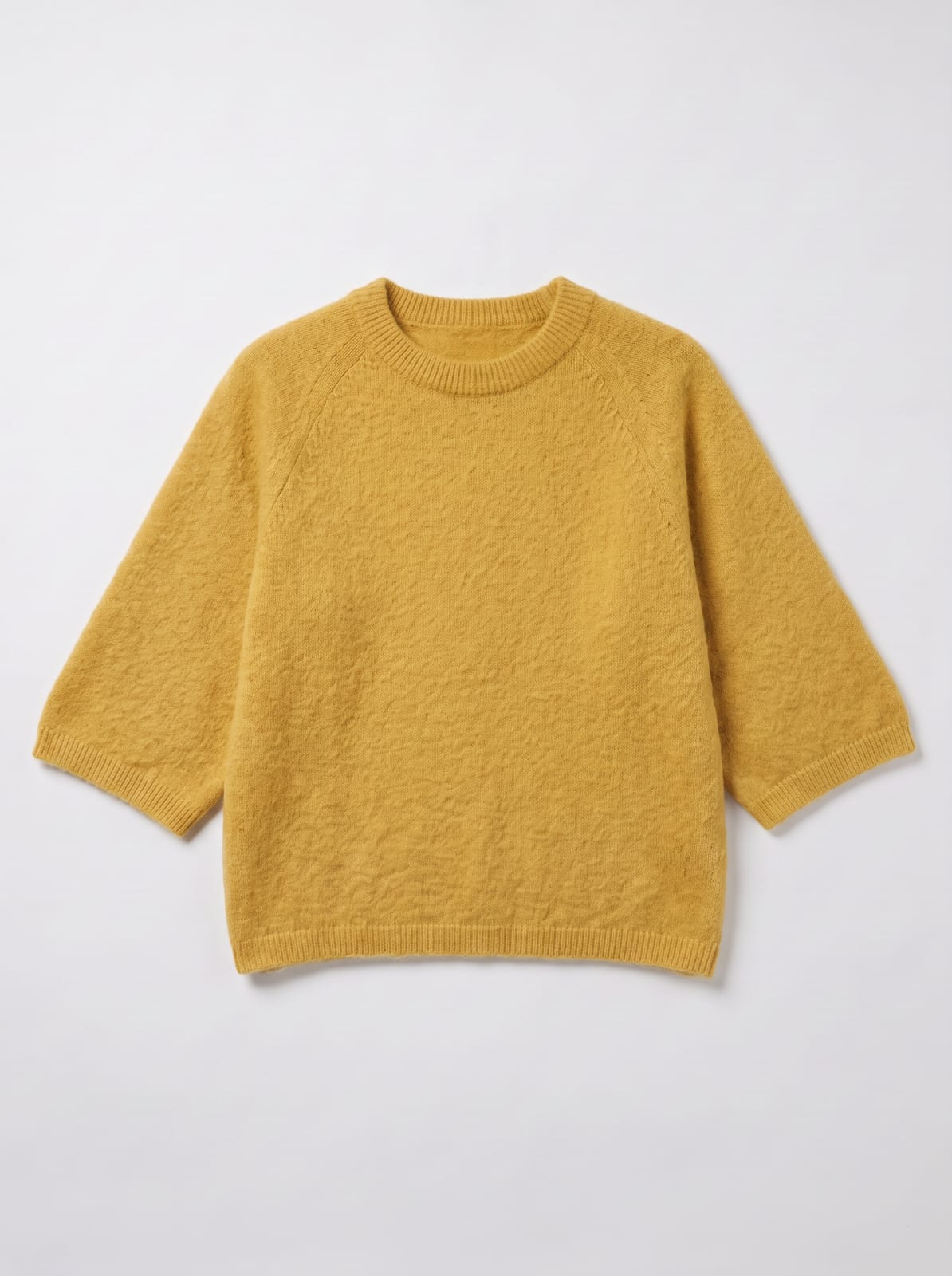 MIGNON WOOL PULLOVER - YELLOW