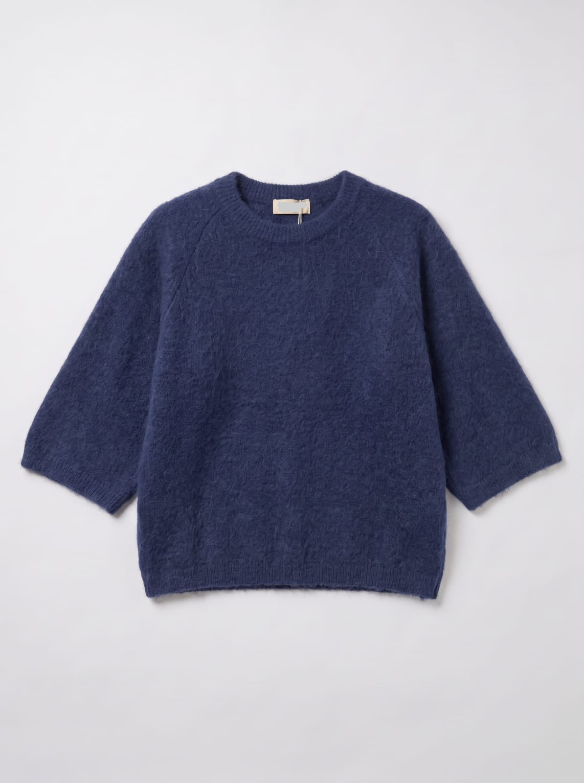 MIGNON WOOL PULLOVER - NAVY