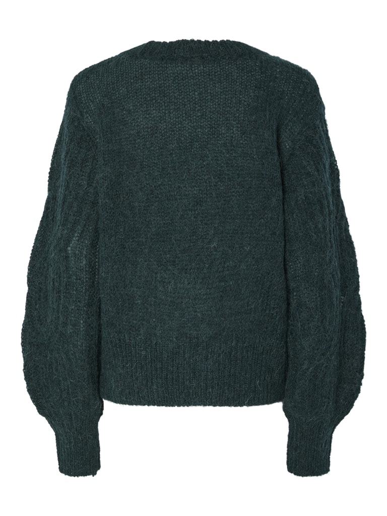 Y.A.S | ZUMA LS WOOL BLEND KNIT PULLOVER - PONDEROSA PINE