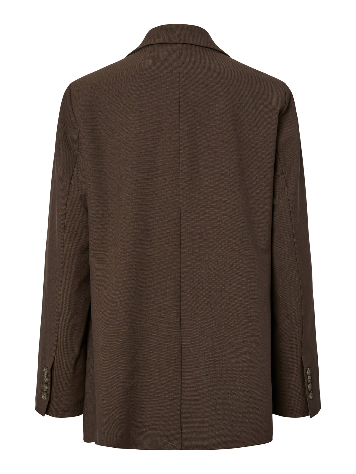 YAS | REEMAJ LS BLAZER - CHOCOLATE BROWN