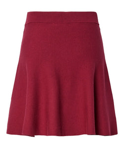 Y.A.S | FONNY HW KNIT SKIRT - TIBETAN RED