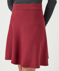 Y.A.S | FONNY HW KNIT SKIRT - TIBETAN RED