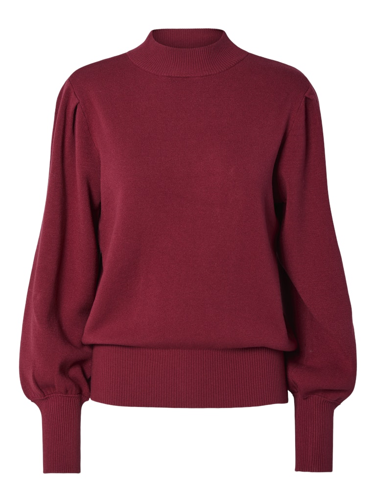 Y.A.S | FONNY LS KNIT PULLOVER - TIBETAN RED