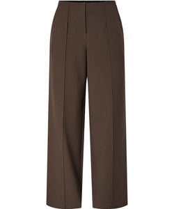 Y.A.S | REEMAJ HW PANTS - CHOCOLATE BROWN