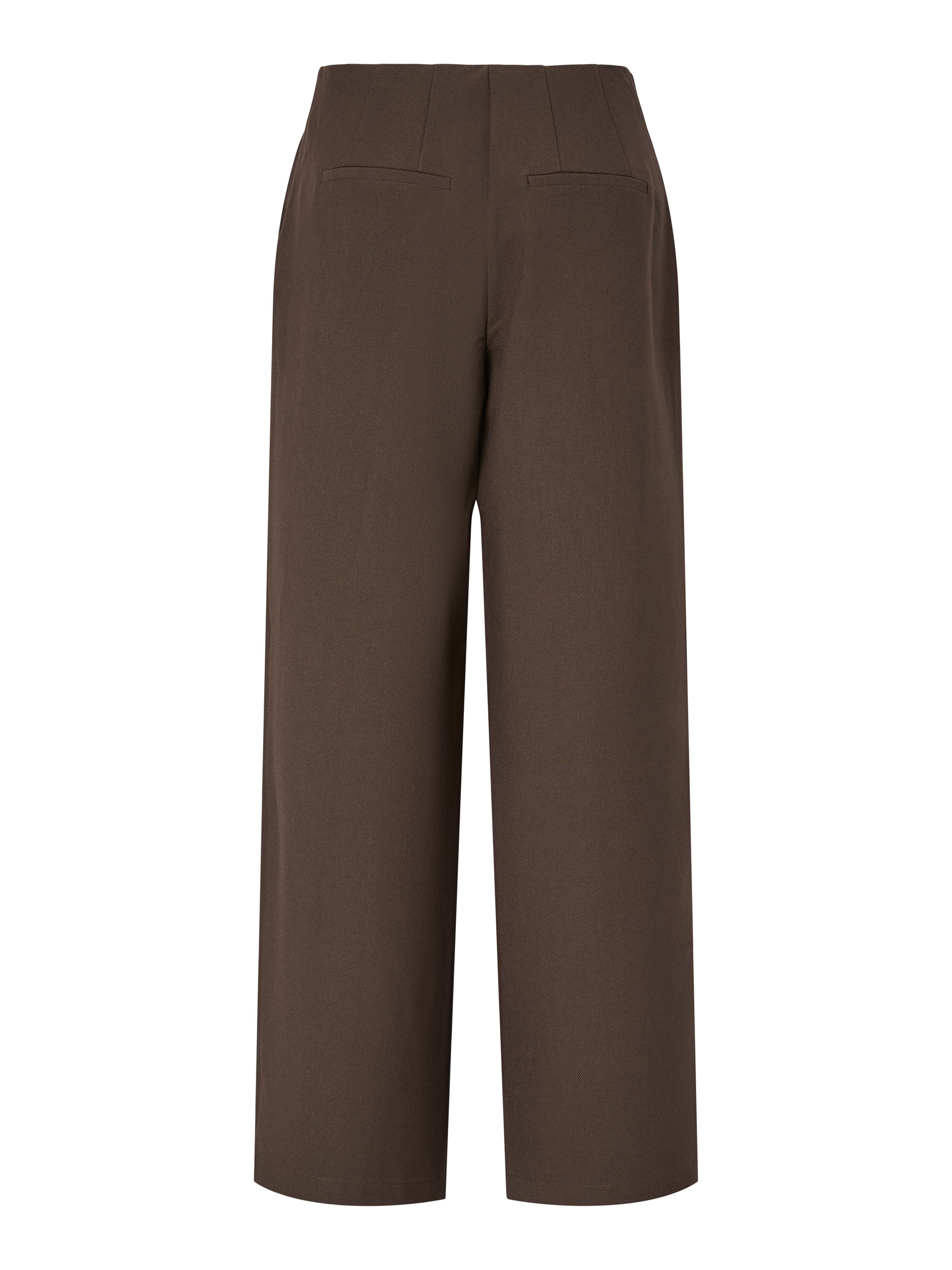 Y.A.S | REEMAJ HW PANTS - CHOCOLATE BROWN