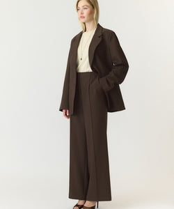Y.A.S | REEMAJ HW PANTS - CHOCOLATE BROWN