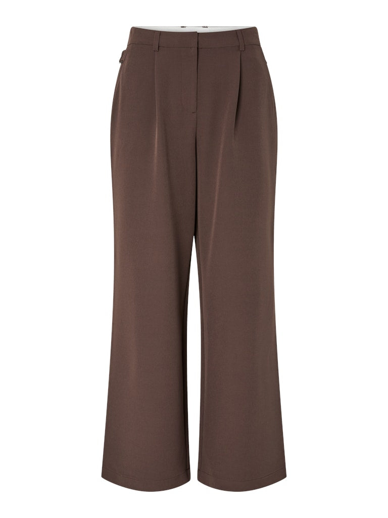 Y.A.S | LURI HW PANTS - SEAL BROWN