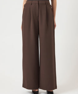 Y.A.S | LURI HW PANTS - SEAL BROWN