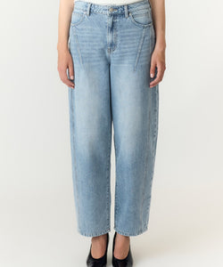 YAS | SKY HW BARREL JEANS - LIGHT BLUE DENIM