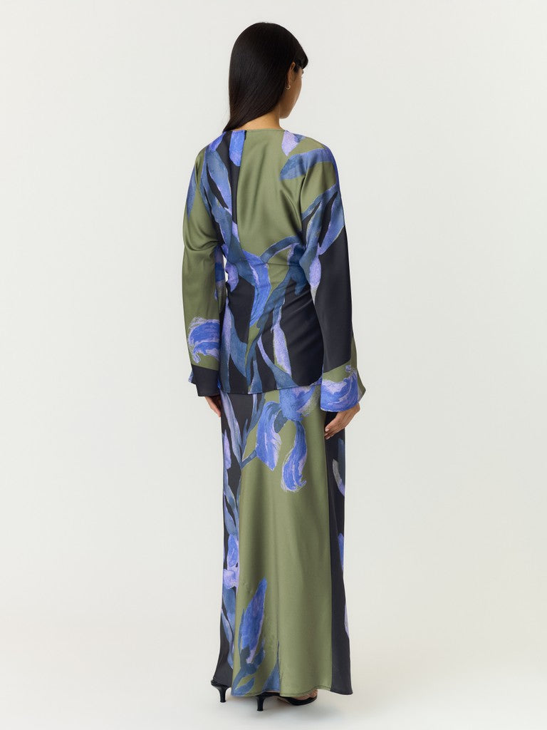 YAS | ETIRA LS TOP - BLACK ETIRA PRINT