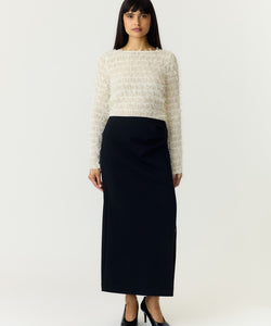 YAS | COMEA LS TOP - PUMICE STONE