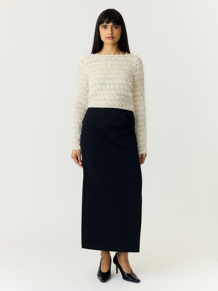 YAS | COMEA LS TOP - PUMICE STONE