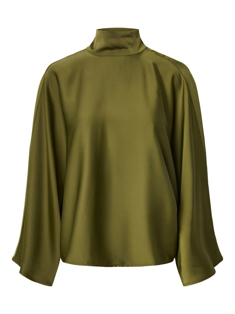 YAS | PELANA LS TIE TOP - SPHAGNUM