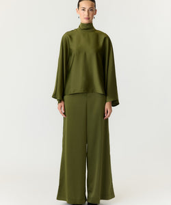 YAS | PELANA LS TIE TOP - SPHAGNUM