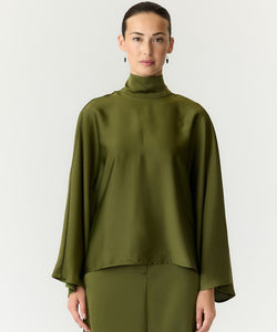 YAS | PELANA LS TIE TOP - SPHAGNUM