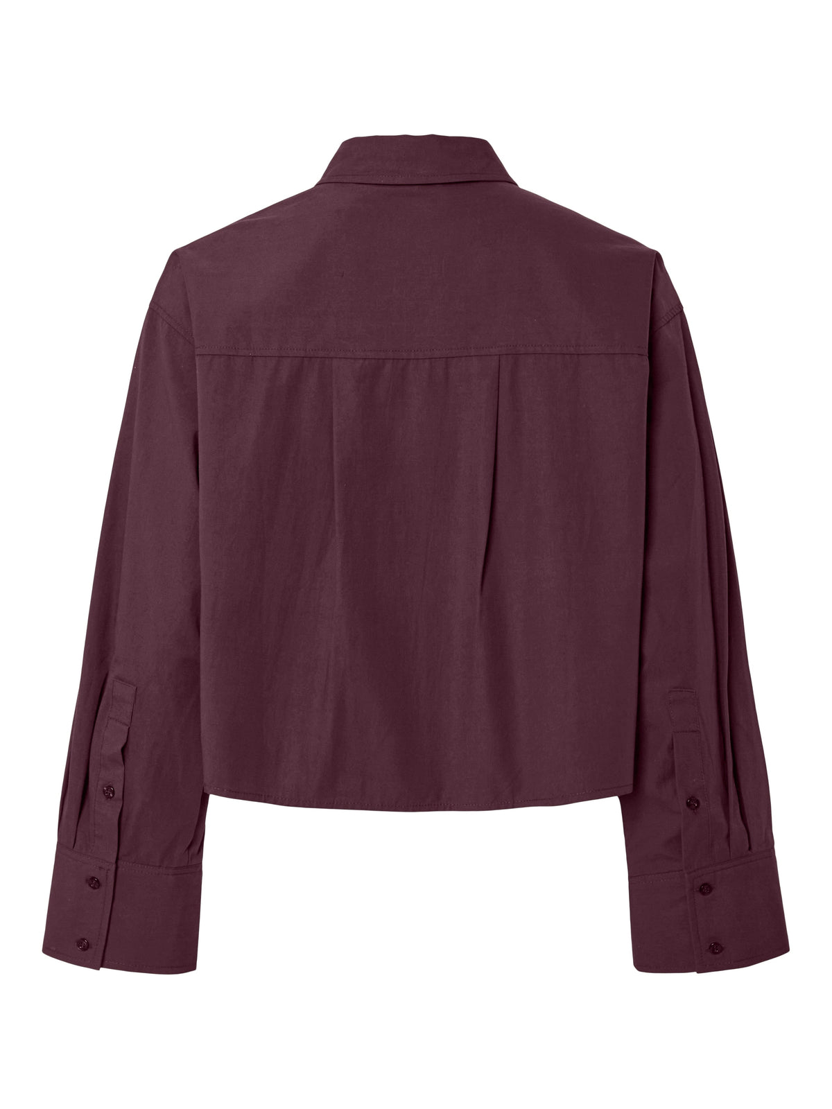 YAS | LEE LS SHORT SHIRT - FIG