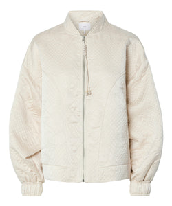 Y.A.S | KAMMY LS QUILTED JACKET - BIRCH
