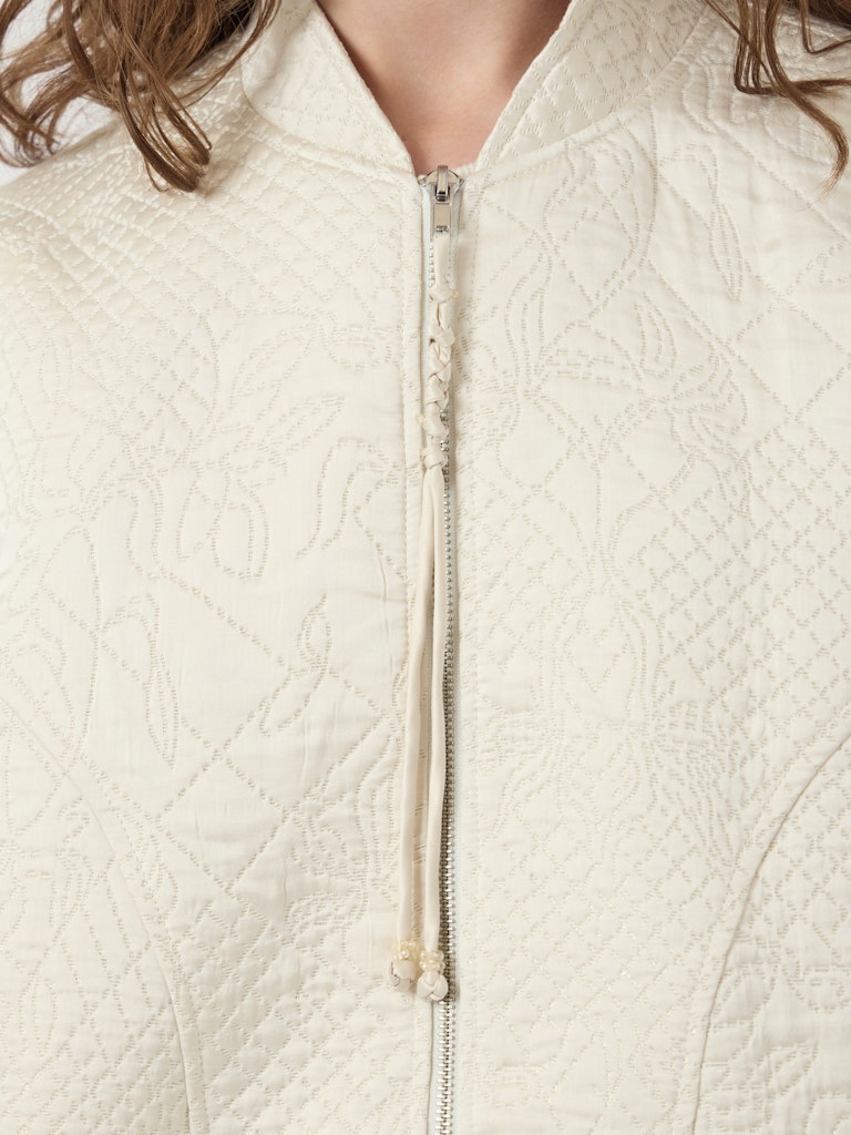 Y.A.S | KAMMY LS QUILTED JACKET - BIRCH