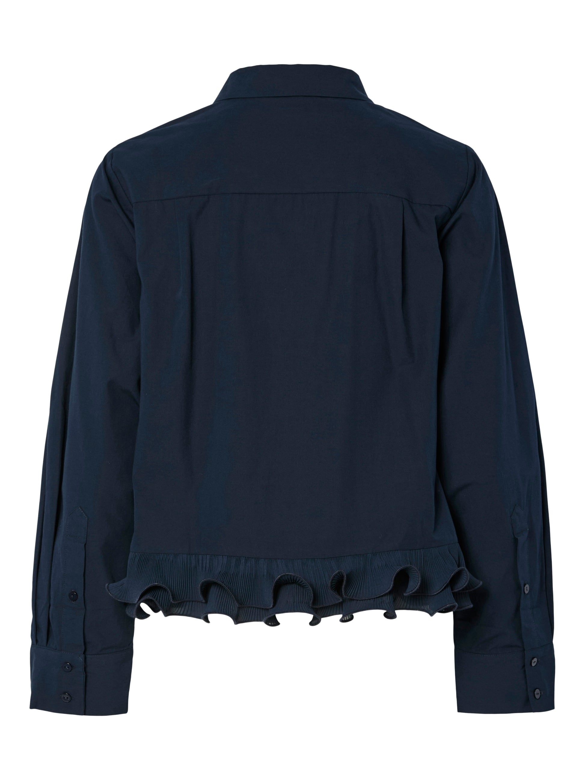 Y.A.S | TRAVIS LS SHIRT - NAVY BLAZER