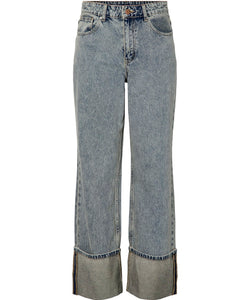 Y.A.S | TIRA HMW JEANS - LIGHT BLUE DENIM