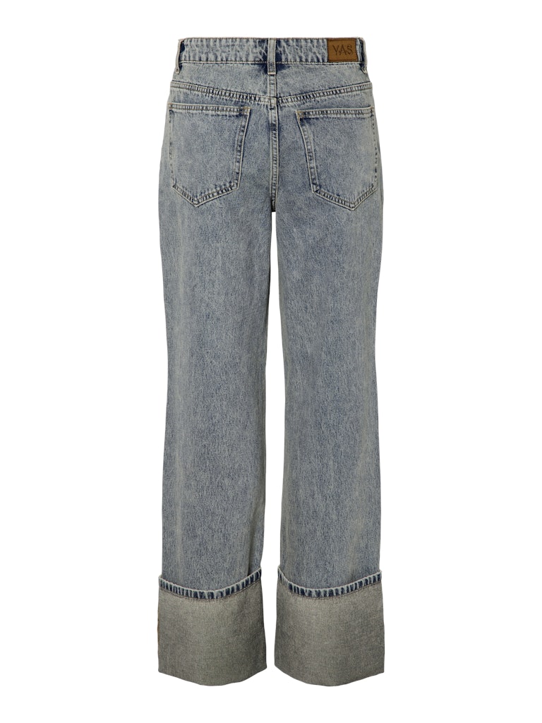 Y.A.S | TIRA HMW JEANS - LIGHT BLUE DENIM