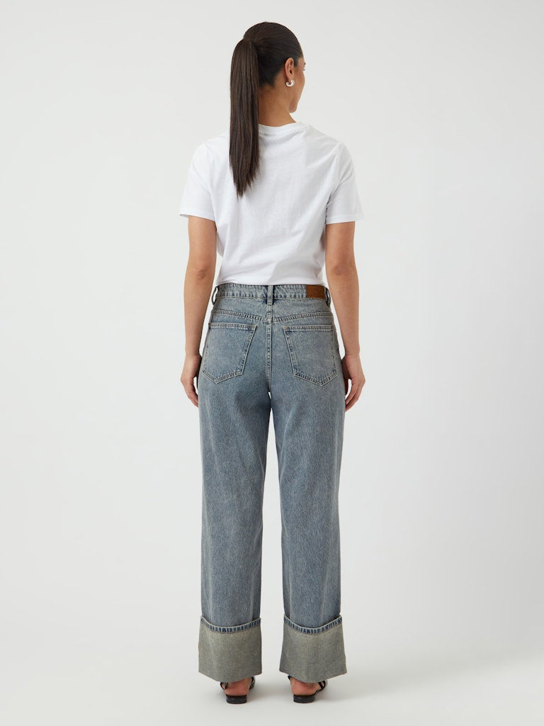 Y.A.S | TIRA HMW JEANS - LIGHT BLUE DENIM