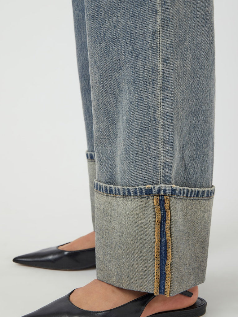 Y.A.S | TIRA HMW JEANS - LIGHT BLUE DENIM
