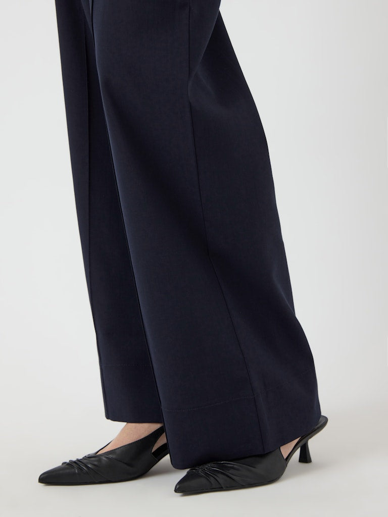 Y.A.S | TALI MW PANTS - NAVY BLAZER