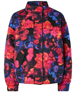 Y.A.S | FIPURA LS QUILTED JACKET - NAVY BLAZER LIMO