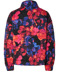 Y.A.S | FIPURA LS QUILTED JACKET - NAVY BLAZER LIMO