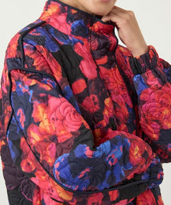 Y.A.S | FIPURA LS QUILTED JACKET - NAVY BLAZER LIMO