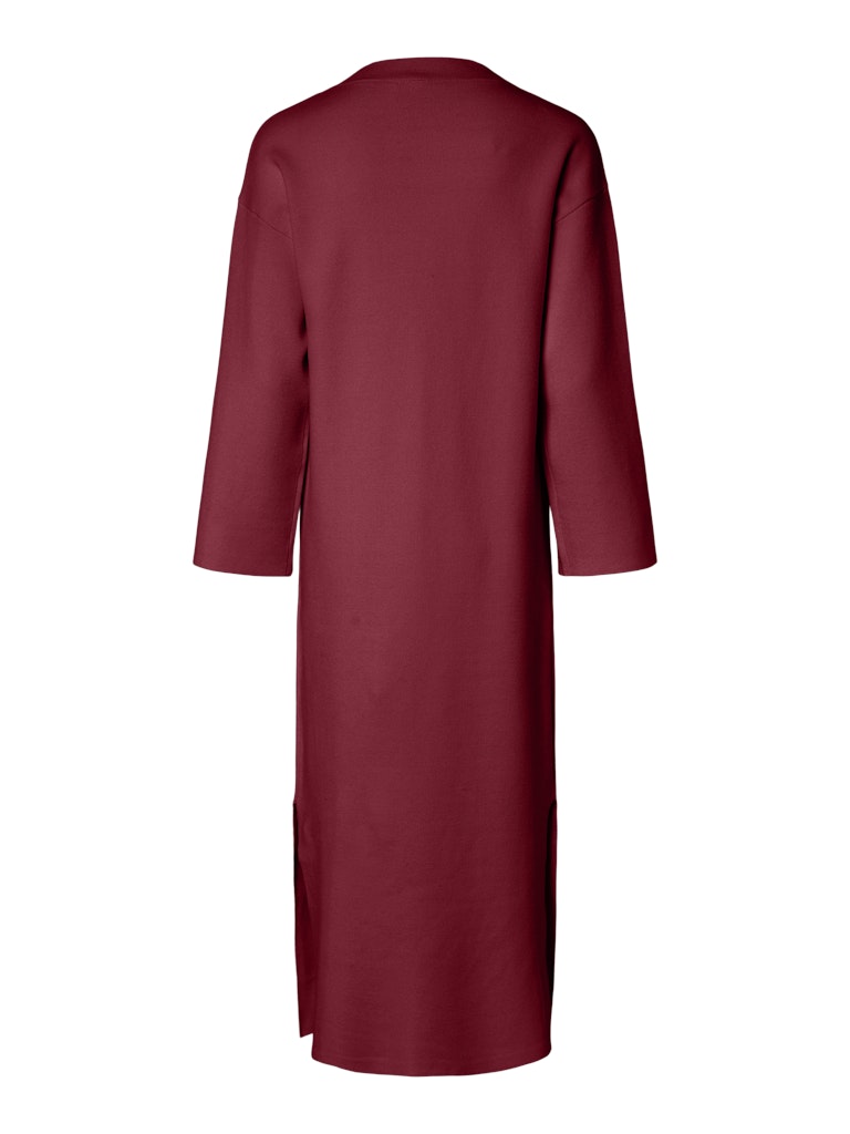 Y.A.S | ELMA LS LONG KNIT DRESS - TIBETAN RED