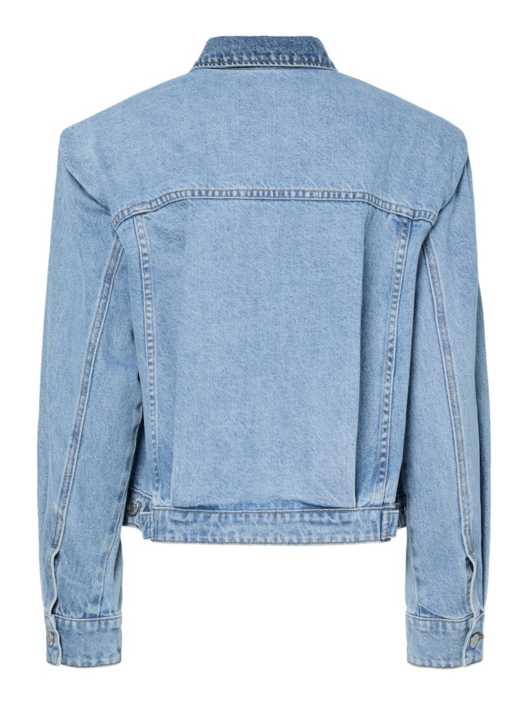 Y.A.S | FARO LS DENIM JACKET - LIGHT BLUE DENIM
