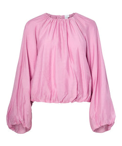 Y.A.S | VALLO LS BALLOON SHIRT - MOONLITE MAUVE