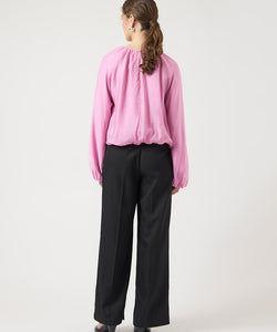 Y.A.S | VALLO LS BALLOON SHIRT - MOONLITE MAUVE