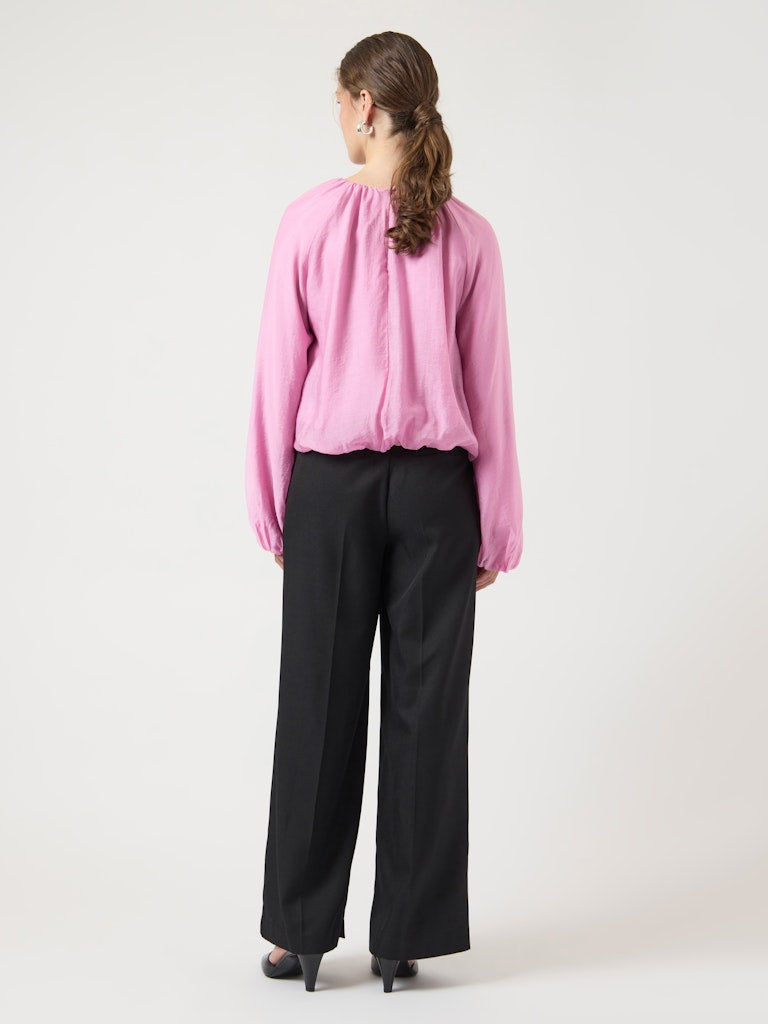 Y.A.S | VALLO LS BALLOON SHIRT - MOONLITE MAUVE