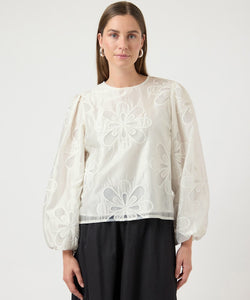 Y.A.S | LIMA LS TOP - STAR WHITE