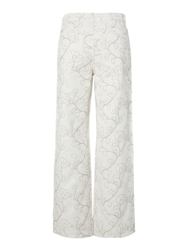 YAS | BLUMA MW STRAIGHT JEANS - STAR WHITE