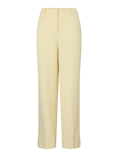 YAS | LIKKA HW WIDE PANTS - FRENCH VANILLA
