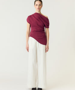 YAS | PALIMI OFF SHOULDER TOP - RHODODENDRON