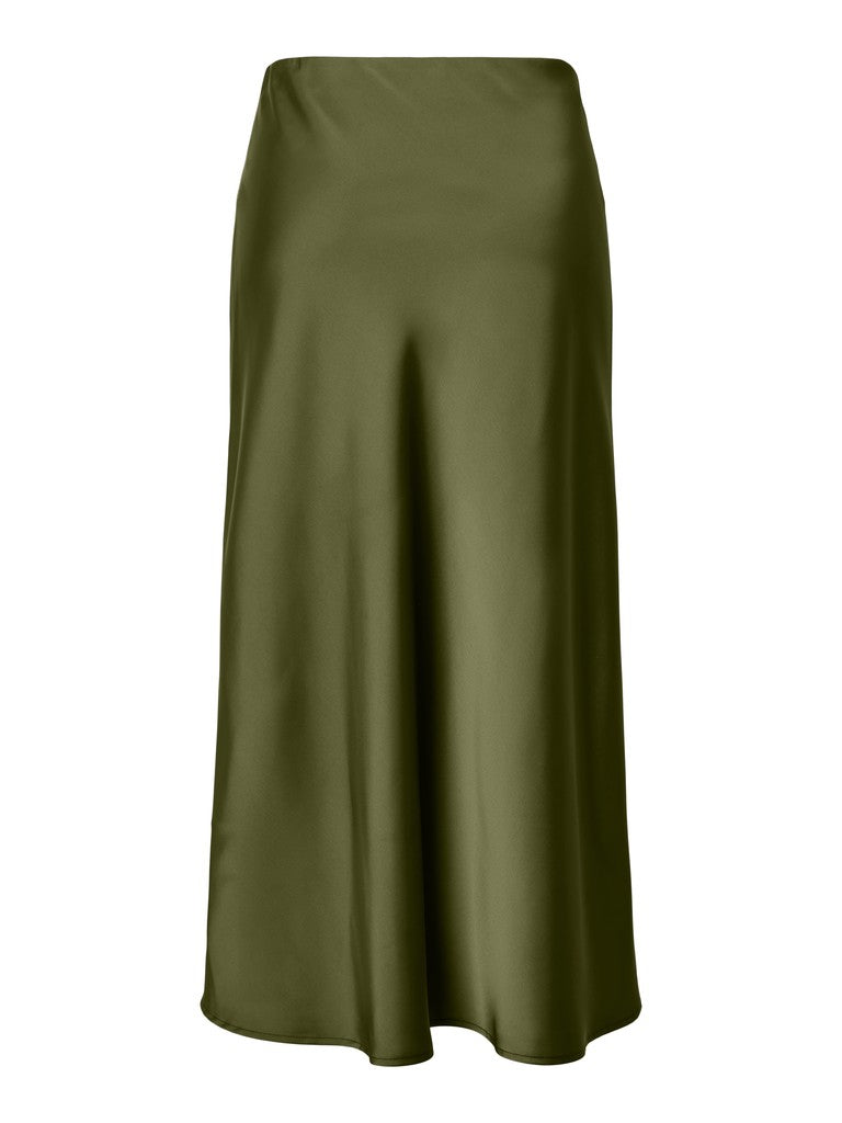 YAS | PELLA HW MIDI SKIRT - SPHAGNUM