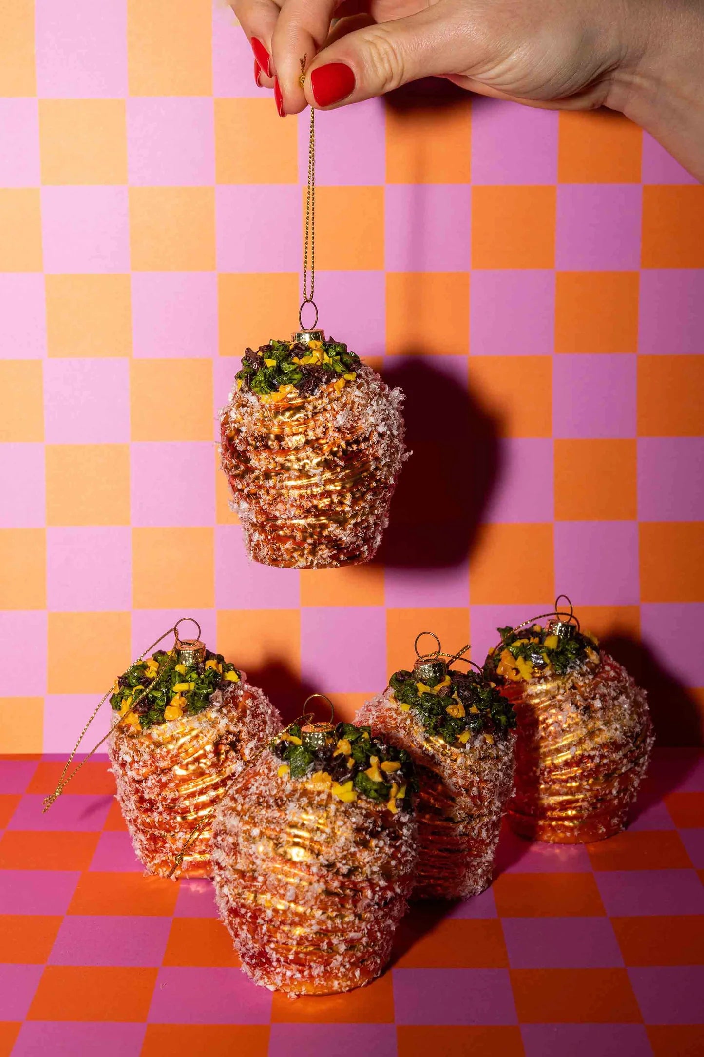 YUP IN DE BOOM | KERSTORNAMENT - PISTACHE CRUFFIN