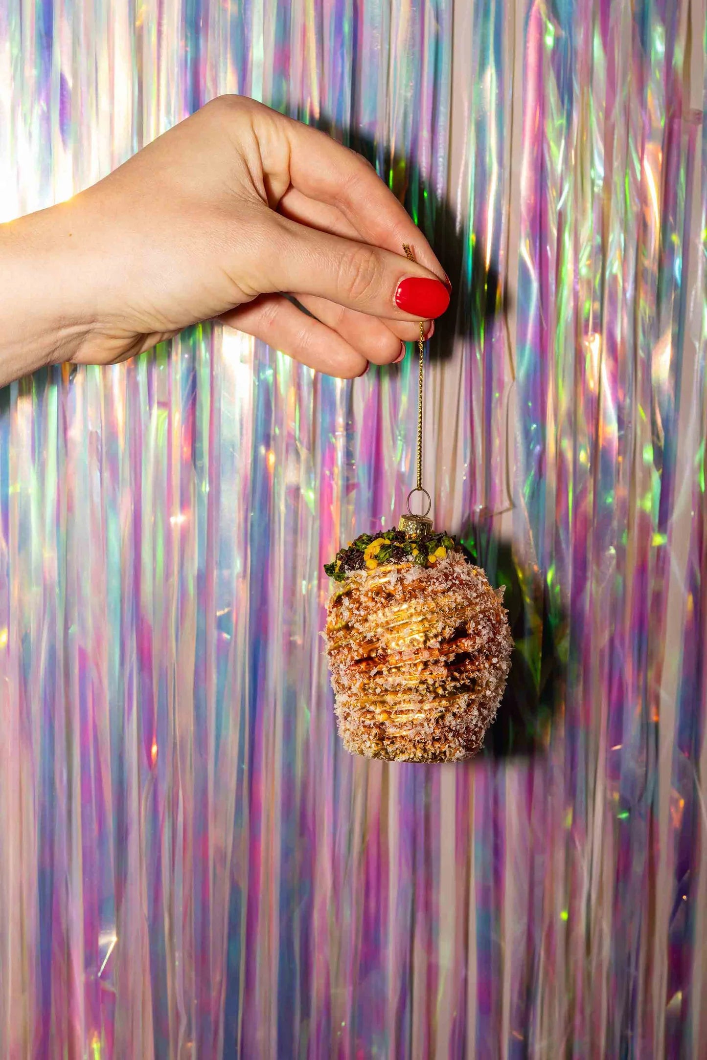 YUP IN DE BOOM | KERSTORNAMENT - PISTACHE CRUFFIN